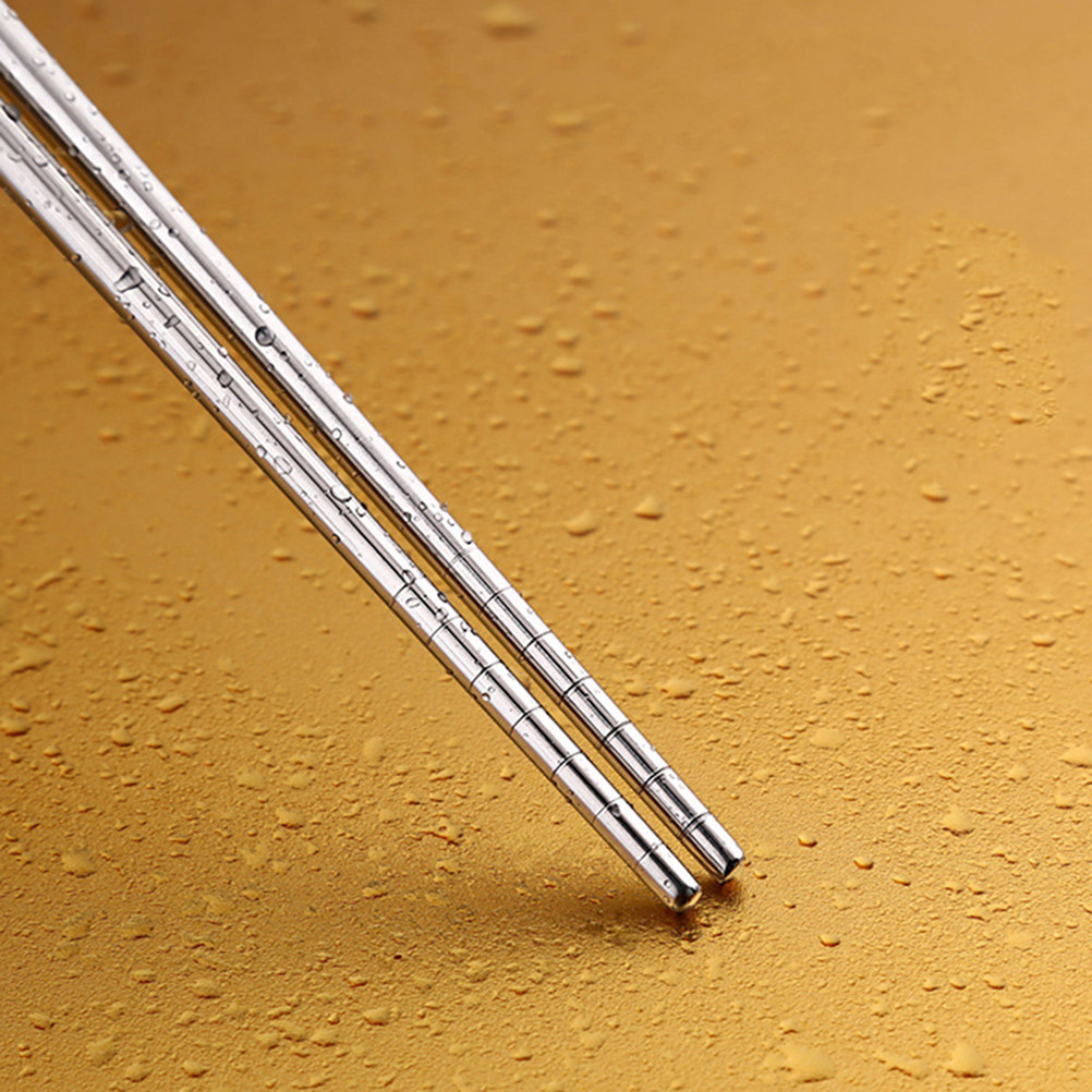 Camping Cooking Tips - 1Pair Extra Long Stainless Steel Anti-Slip
