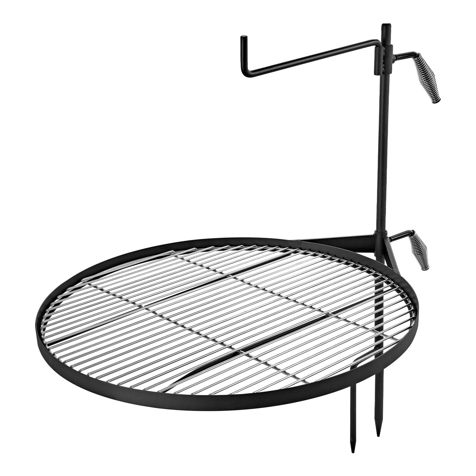 Camping Cooking Over Fire - Heavy Duty Swivel Campfire Grill, 24.4