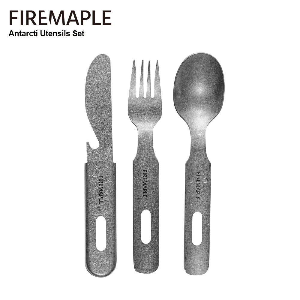 Camping Cooking And Dining Set - Fire-Maple Antarcti 3in1 Utensils Set Fork