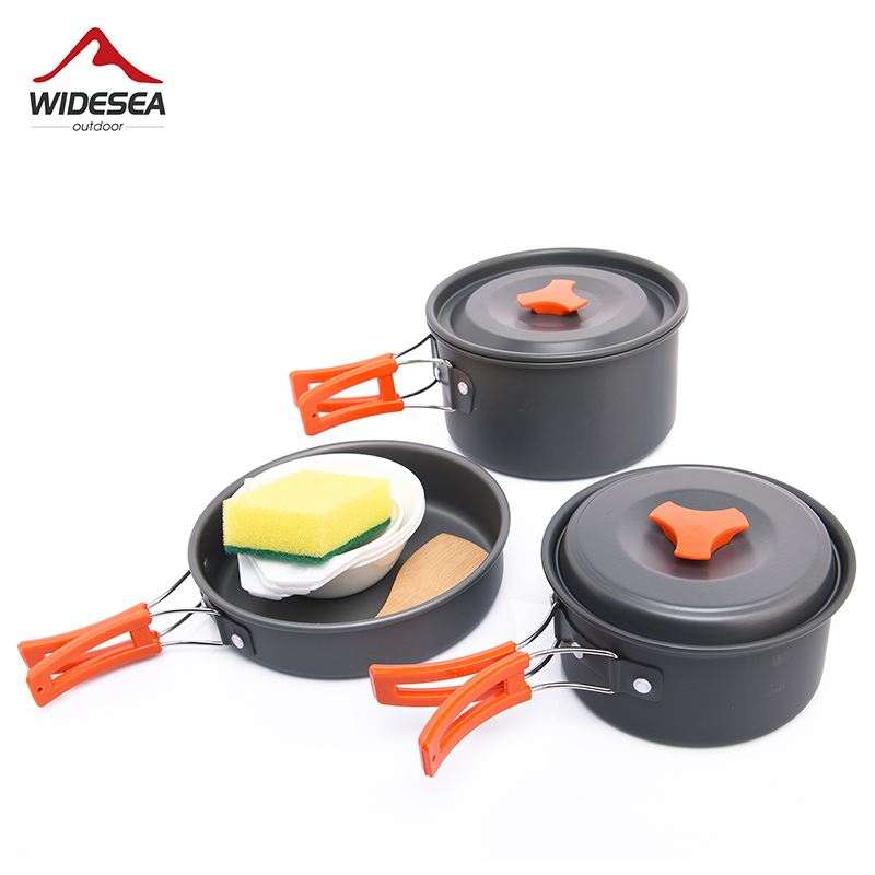 Camping Cooking And Dining Set - Widesea Camping Outdoor Cookware Set Tableware