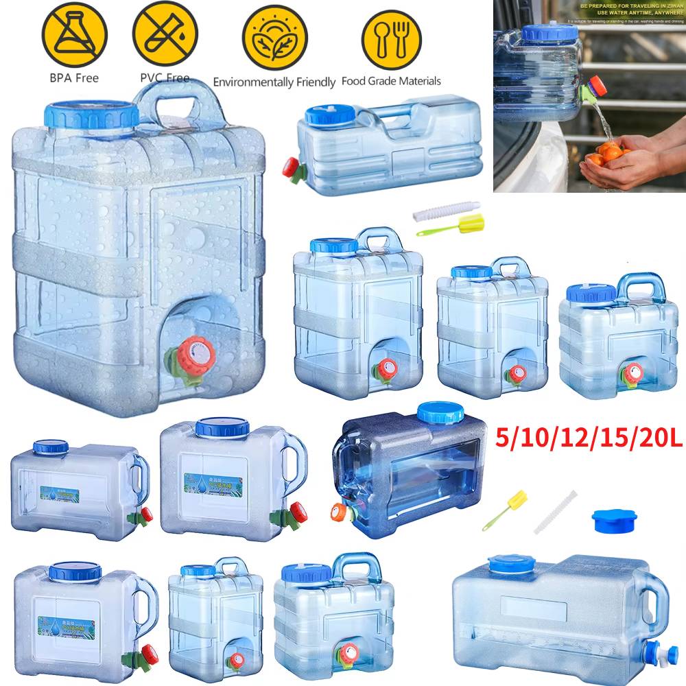 Camping Cooking And Drinking - 5-15L Drinking Water Bucket Driving Pure