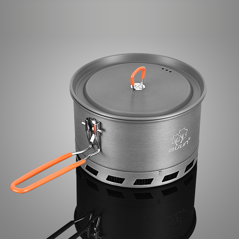 Outdoor Camping Cooking Pot Bu - огляд і ціна Camping Cooking Set Stainless Steel