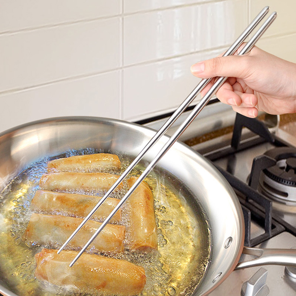 1Pair Extra Long Stainless Ste - огляд і ціна Camping Cooking Tips