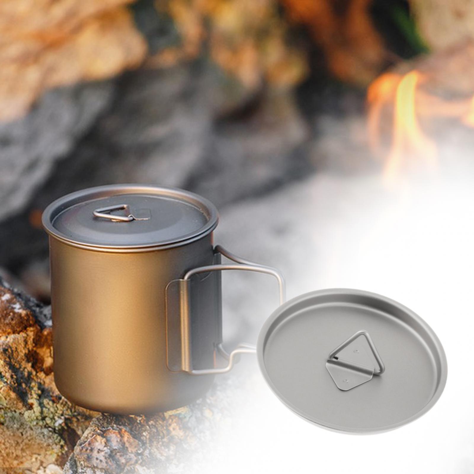 Titanium Outdoor Mug Lid Cookw - огляд і ціна Camping Cooking And Drinking