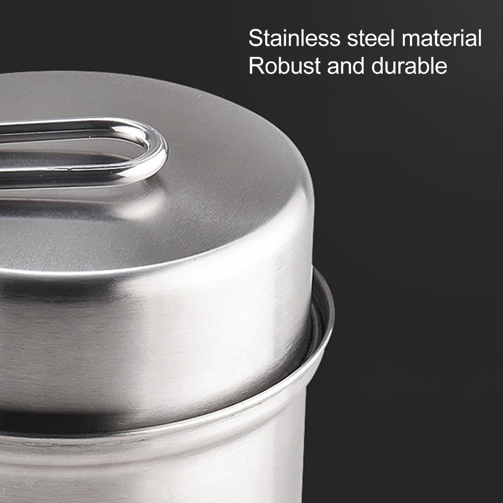 Durable Stainless Steel Campin - огляд і ціна Camping Cooking Set Stainless Steel