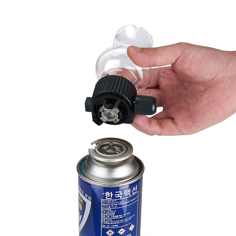 Card Stove Gas Cylinder Head L - огляд і ціна Camping Cooking Gazebo