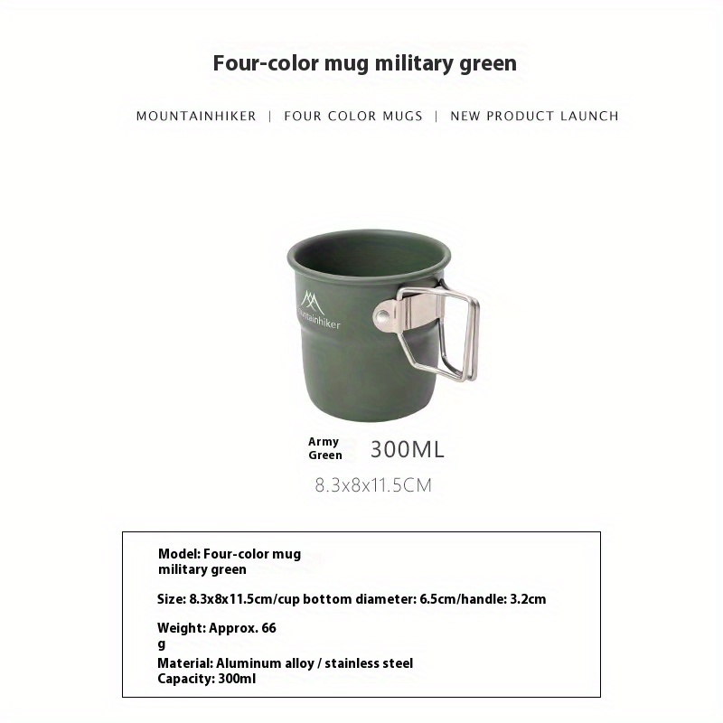 Mountainhiker Camping Cups Alu - огляд і ціна Camping Cooking And Dining Set