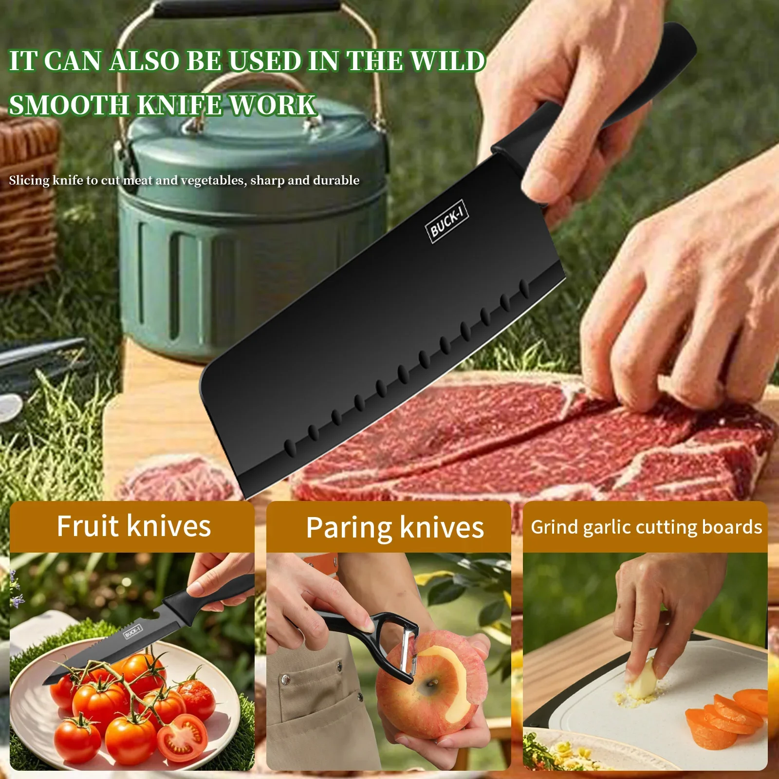 Portable outdoor utensils set  - огляд і ціна Camping Cooking And Dining Set