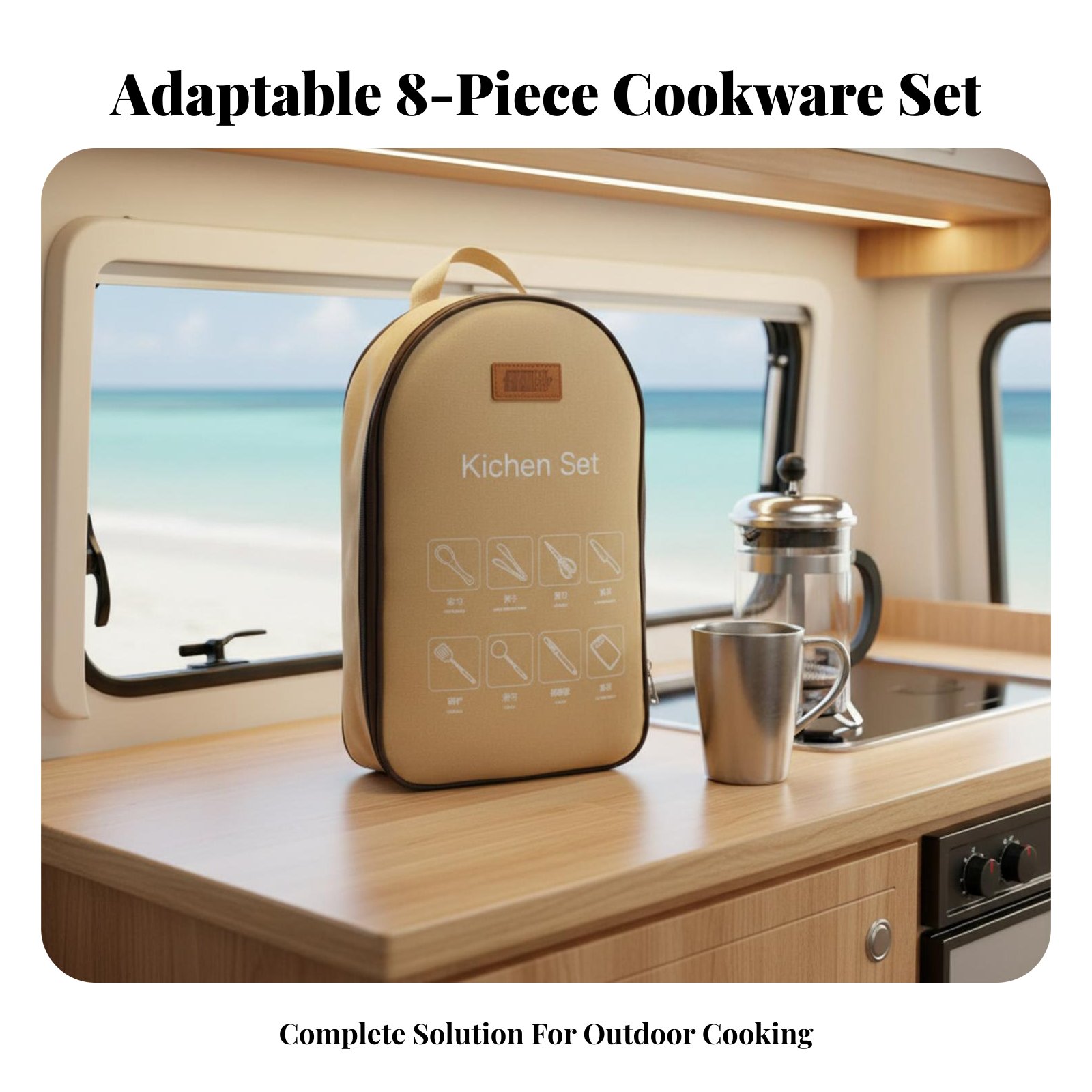 Outdoor Portable Cooking Utens - огляд і ціна Camping Cooking And Dining Set