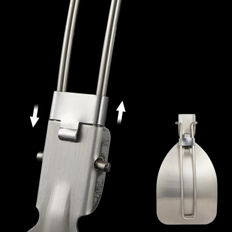 Folding Camping Spatula Stainl - огляд і ціна Camping Cooking Set 2 Person