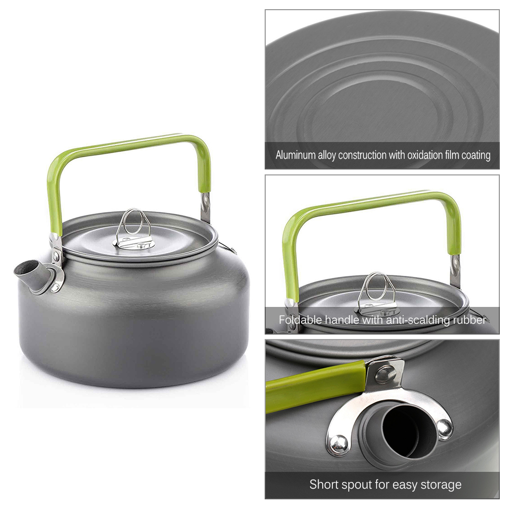 Portable Outdoor Water Kettle  - огляд і ціна Camping Cooking Kettle