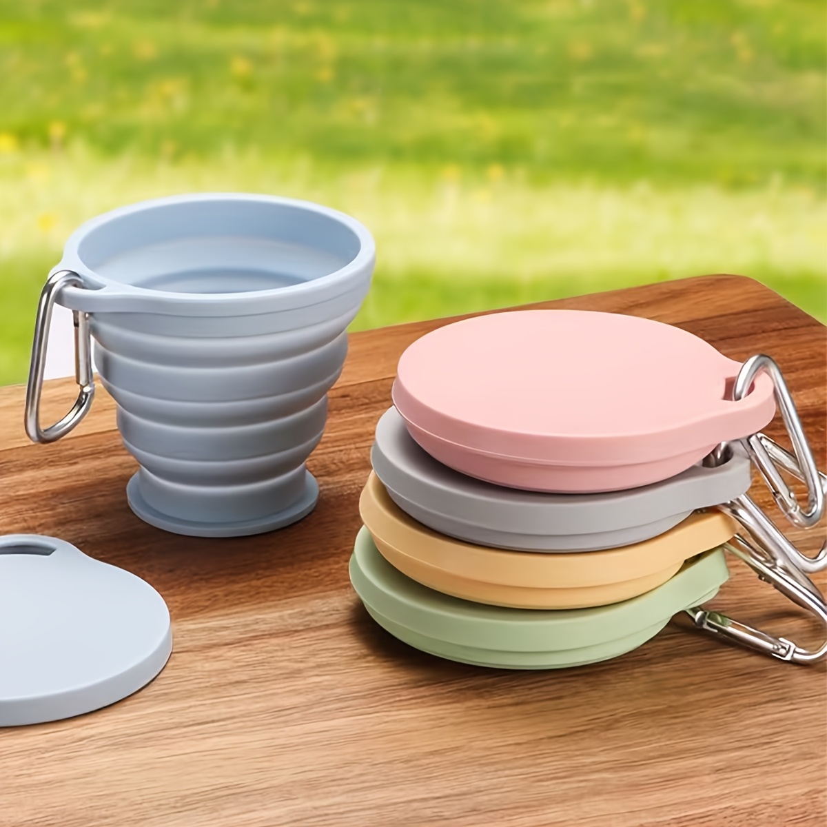 Food Grade Silicone Foldable D - огляд і ціна Camping Cooking Food