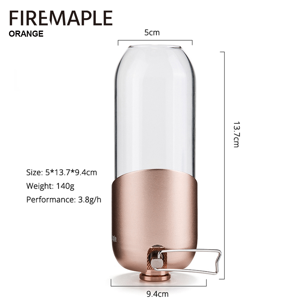 Fire Maple Orange Gas Lantern  - огляд і ціна Camping Cooking Gazebo