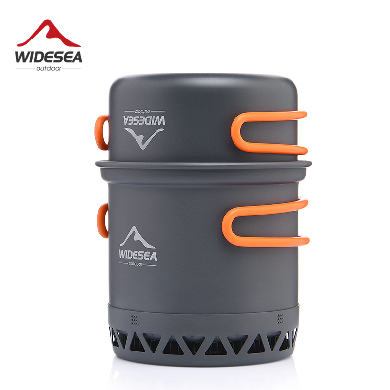 Widesea Camping Pot 1.3L 2.3L  - огляд і ціна Camping Cooking And Dining Set
