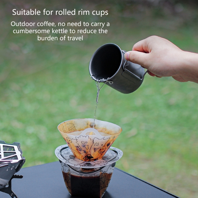 1PC Hand Brewed Coffee Teapot  - огляд і ціна Camping Cooking Kettle