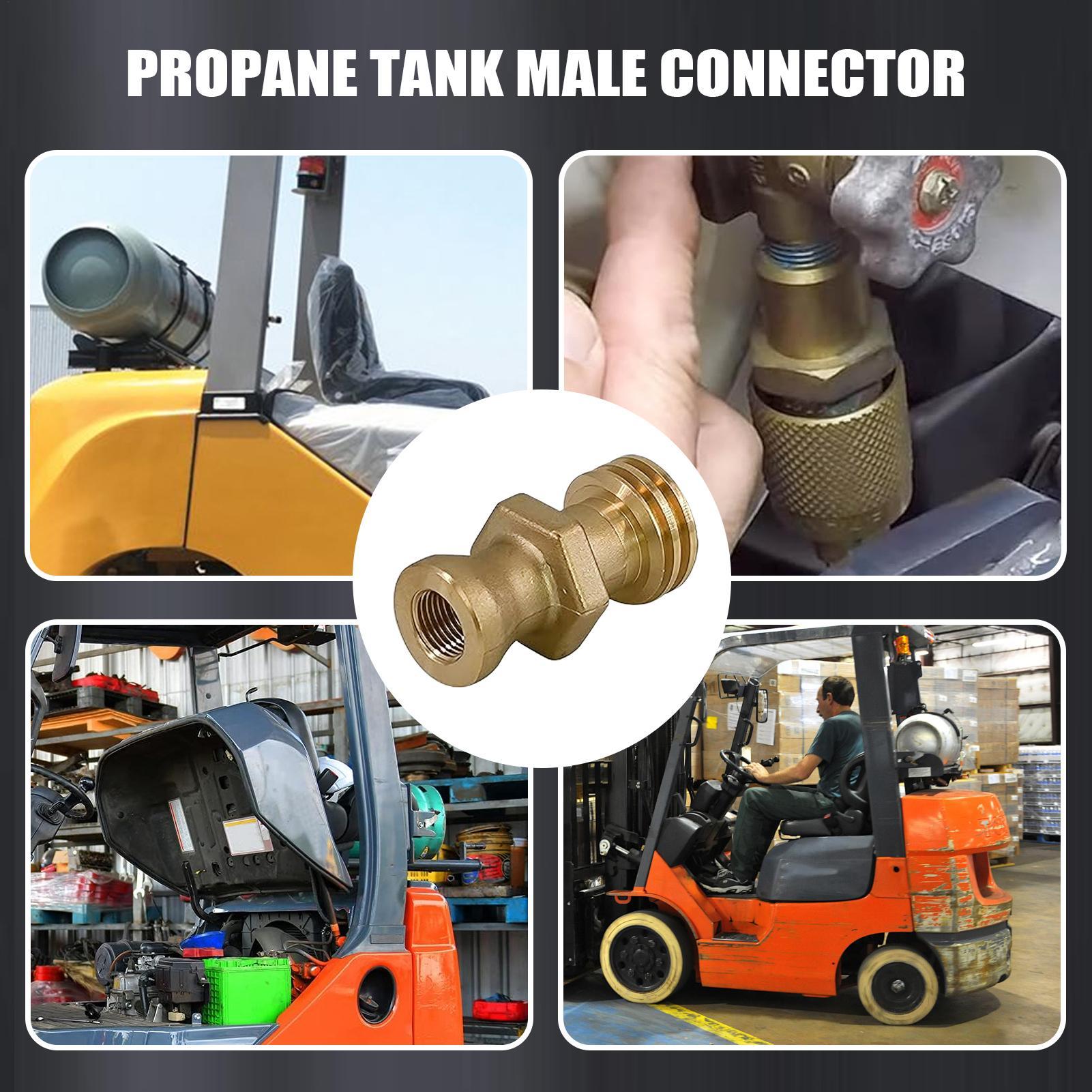 Propane Tank Connector Male Br - огляд і ціна Camping Cooking