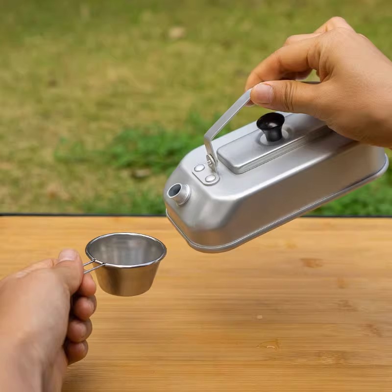 Ultralight Portable Picnic Cam - огляд і ціна Camping Cooking Kettle