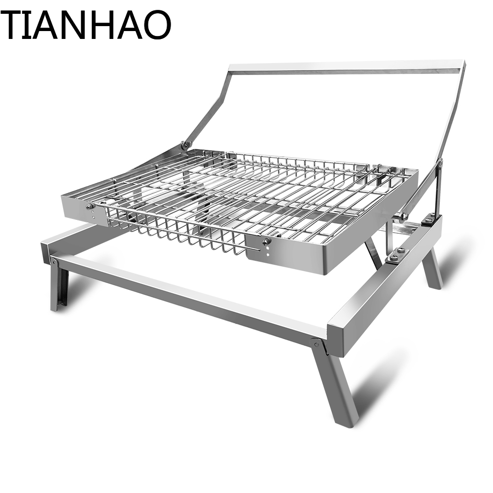 Tabletop Outdoor Folding Porta - огляд і ціна Camping Cooking Over Fire