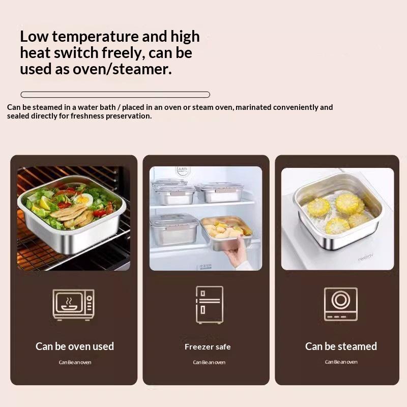 Portable Large Capacity Stainl - огляд і ціна Camping Cooking Food