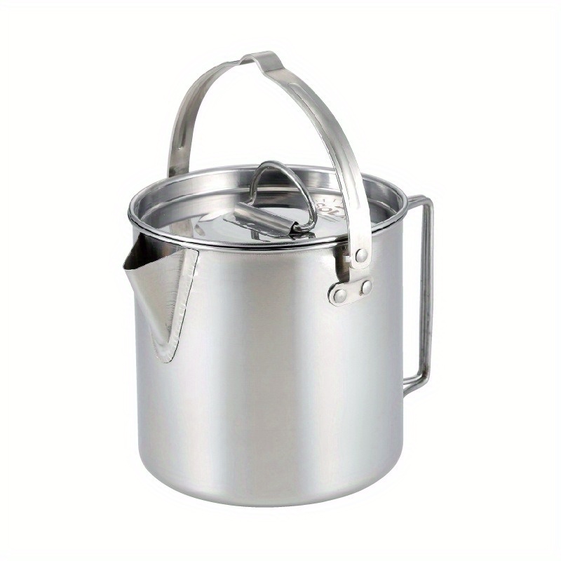 1PC Compact and Portable 1.2L  - огляд і ціна Camping Cooking Set Stainless Steel