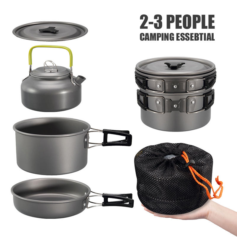 WESTTUNE Camping Cookware Kit  - огляд і ціна Camping Cooking Kettle