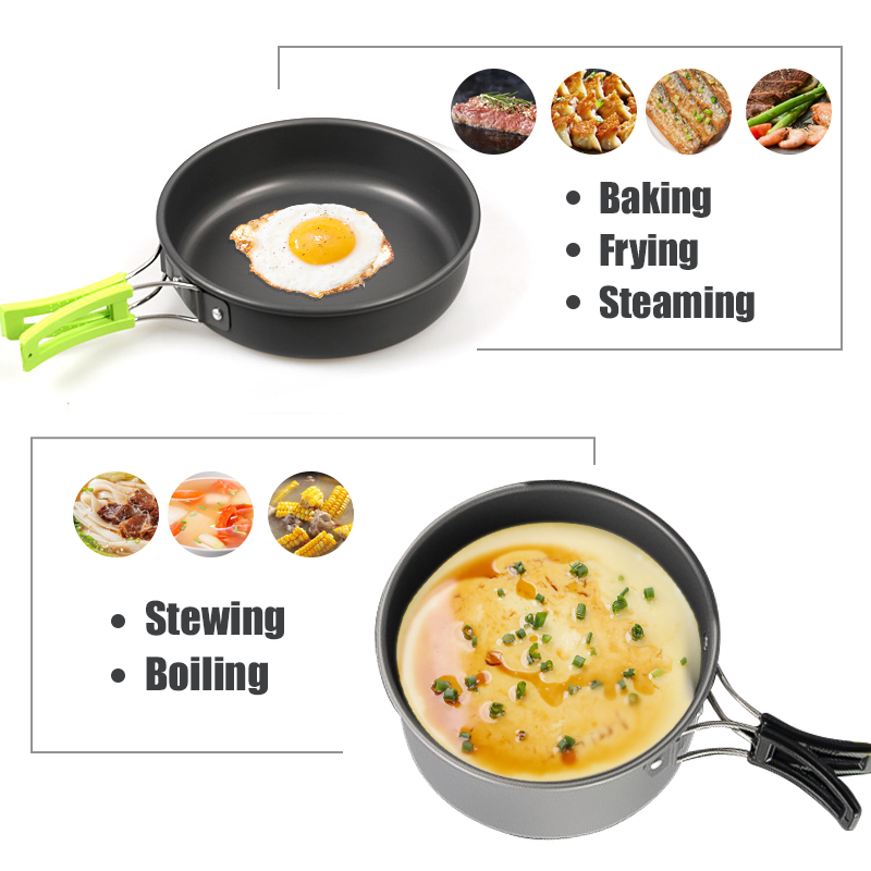 WESTTUNE Camping Cookware Kit  - огляд і ціна Camping Cooking Kettle