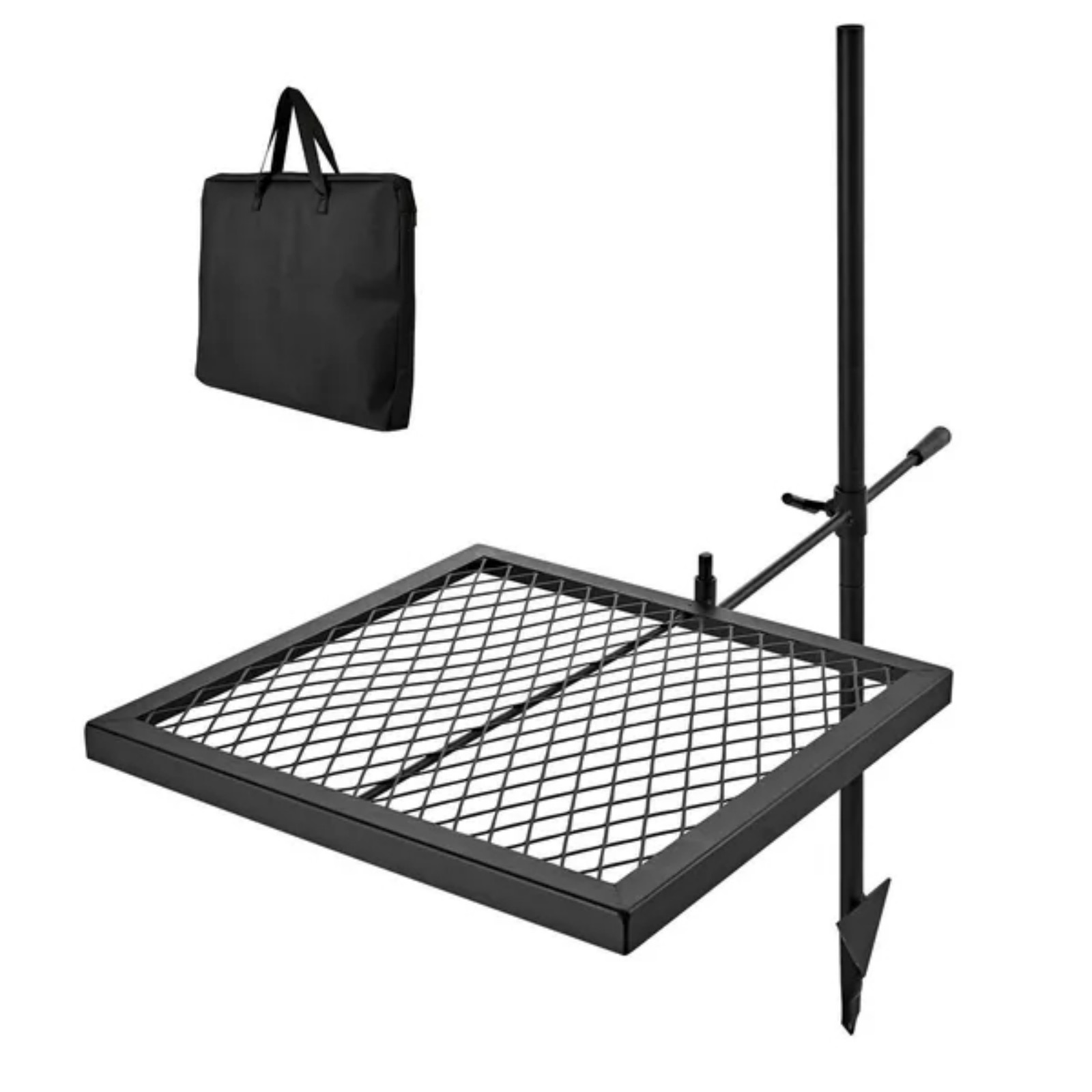 Heavy Duty Swivel Campfire Gri - огляд і ціна Camping Cooking Over Fire