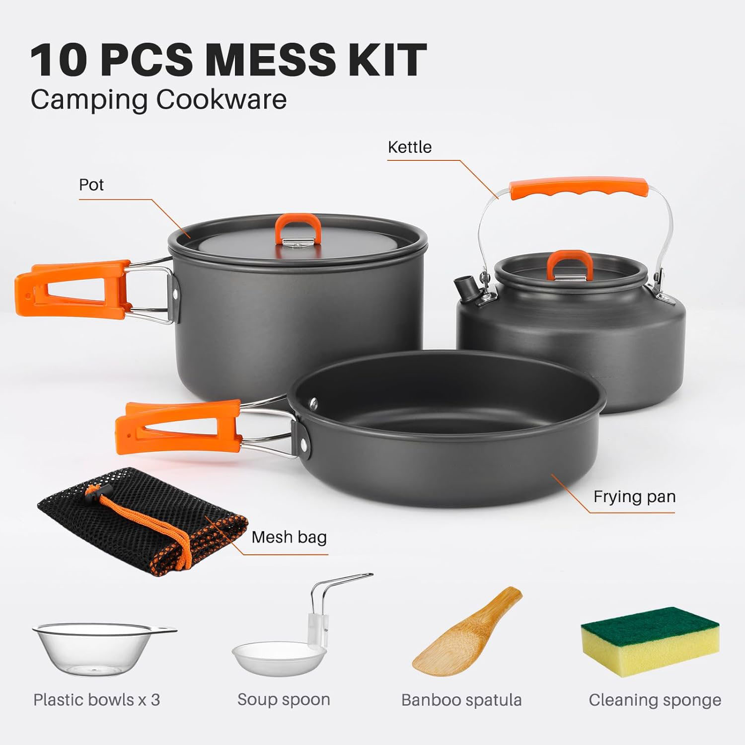 Camping Cookware Camping Pot a - огляд і ціна Camping Cooking Kettle