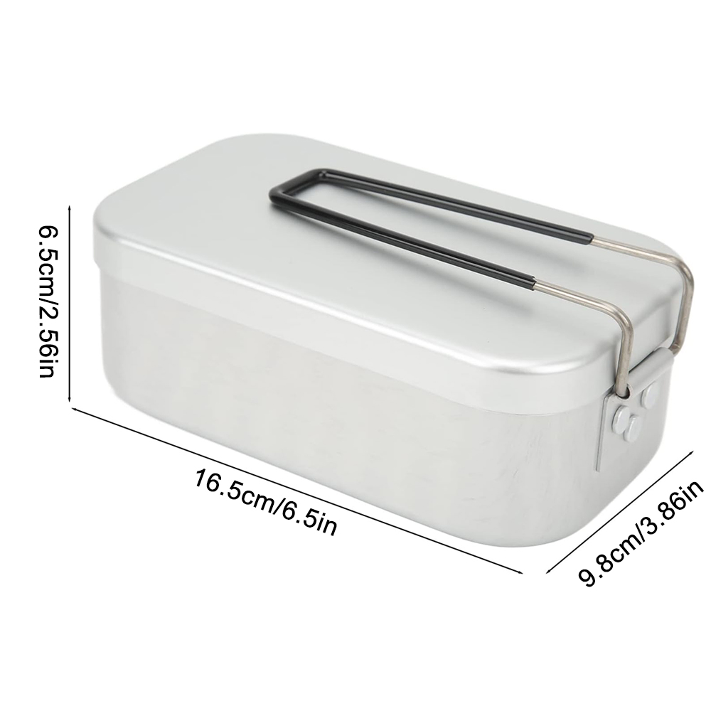 800ML Aluminum Lunch Boxes Out - огляд і ціна Camping Cooking Food