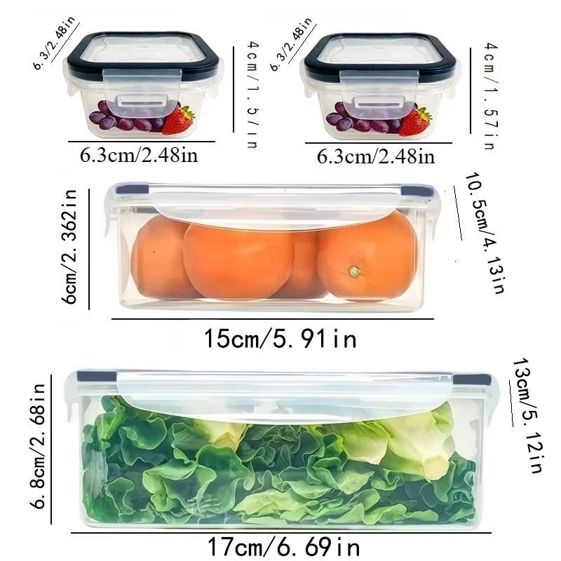 8Pcs Set Includes 4 Containers - огляд і ціна Camping Cooking Food