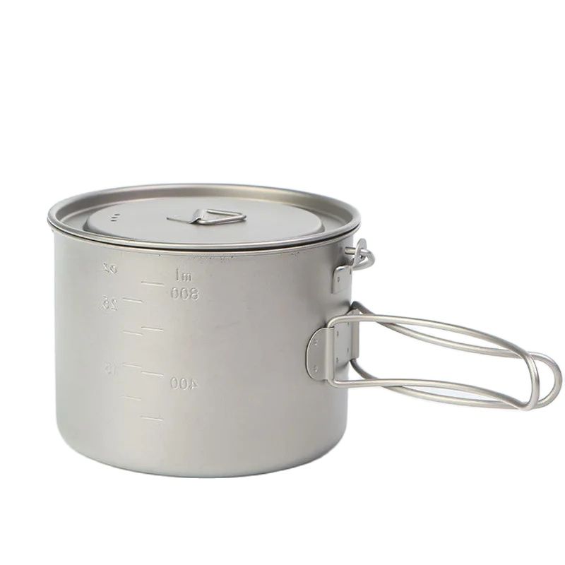 Outdoor Picnic Titanium Cookin - огляд і ціна Camping Cooking Set Stainless Steel