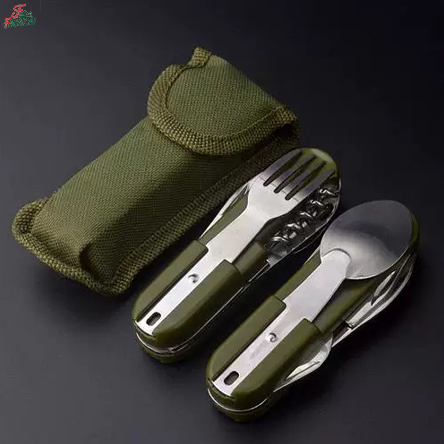 Camping Gear 5-in-1 Stainless  - огляд і ціна Camping Cooking Set Stainless Steel