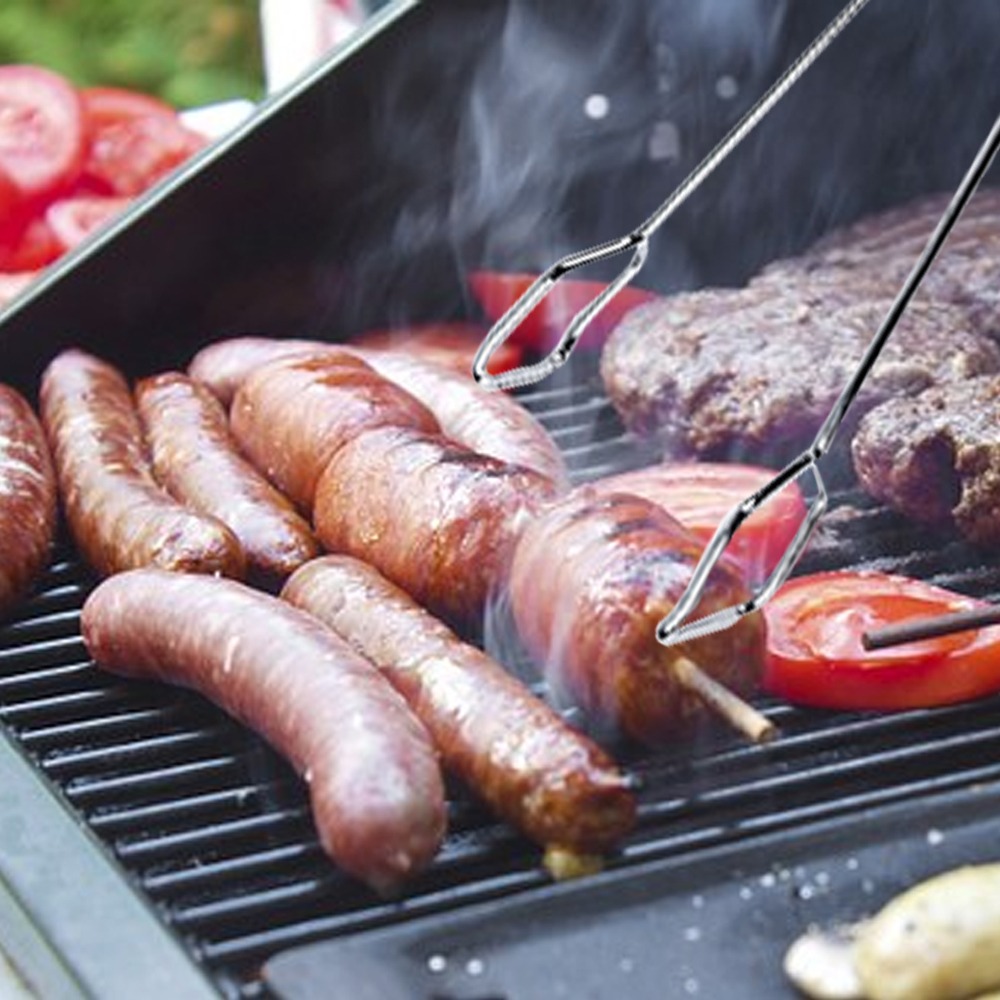 Camping Tool 16 inch BBQ Tongs - огляд і ціна Camping Cooking Tips