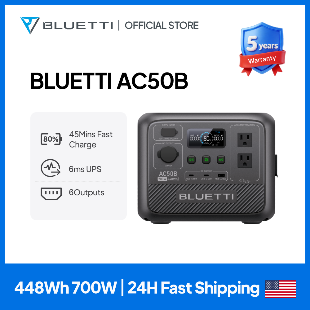 BLUETTI AC50B Portable Power S - огляд і ціна Camping Cooking Electric