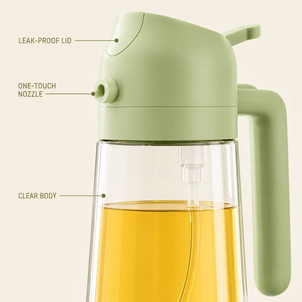 2 in 1 Olive Oil Sprayer Dispe - огляд і ціна Camping Cooking