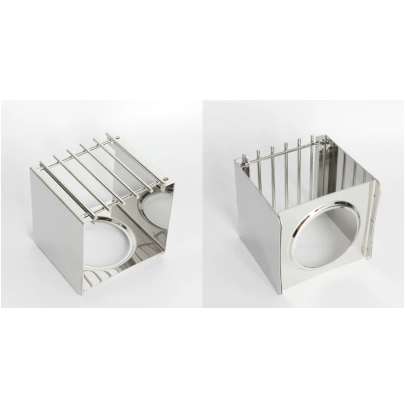 Stainless Steel Square Coffee  - огляд і ціна Camping Cooking Set Stainless Steel