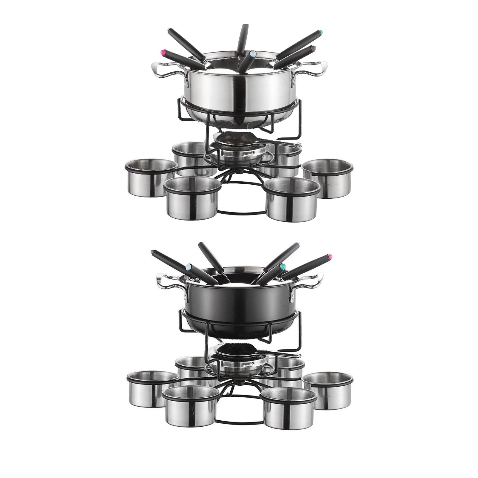 Fondue Pot Set Cooking Stove T - огляд і ціна Camping Cooking Set Stainless Steel