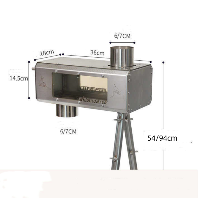 Camping Firewood Stove 2-Side  - огляд і ціна Camping Cooking