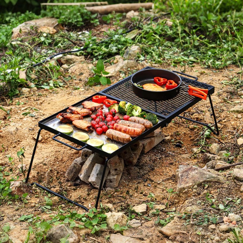 Por   Outdoor Camping Cooking  - огляд і ціна Camping Cooking Over Fire