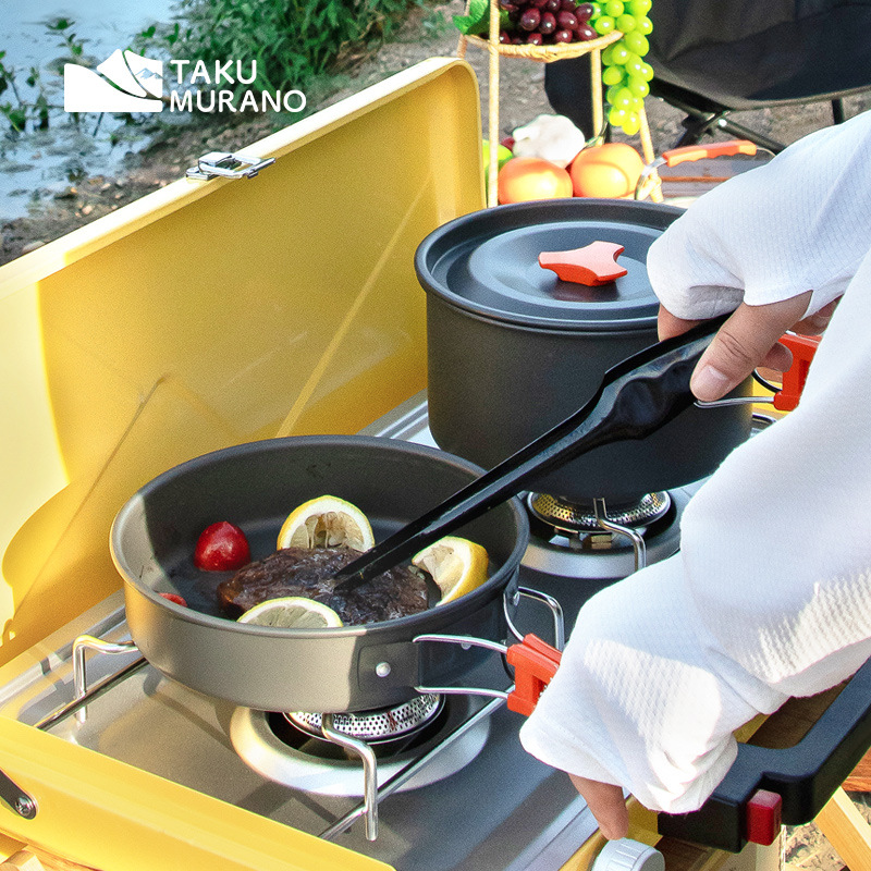 Camping Cookware Set Outdoor C - огляд і ціна Camping Cooking Kettle