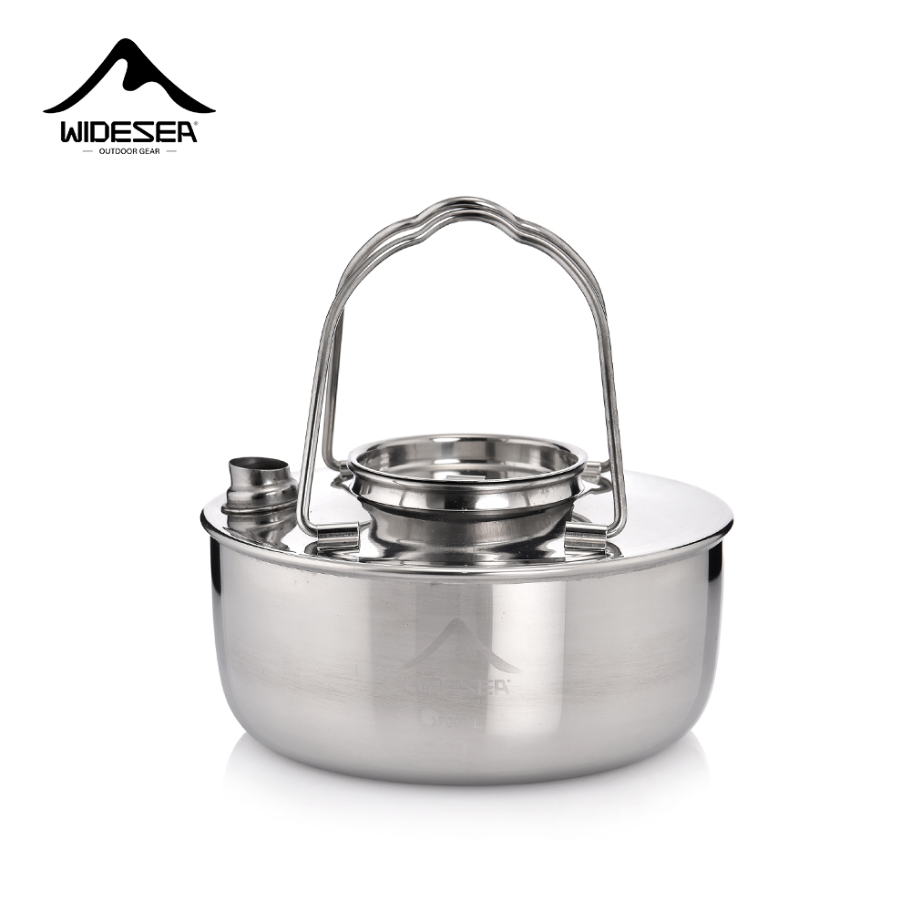 Widesea Camping Outdoor 1.7L S - огляд і ціна Camping Cooking Kettle