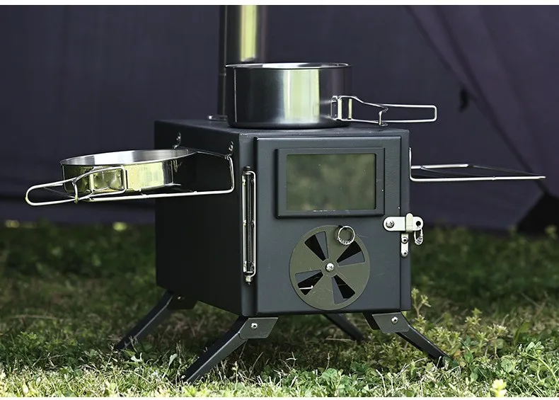 Carbon Steel Portable Outdoor  - огляд і ціна Camping Cooking And Drinking