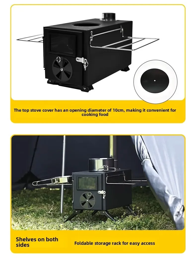Carbon Steel Portable Outdoor  - огляд і ціна Camping Cooking And Drinking