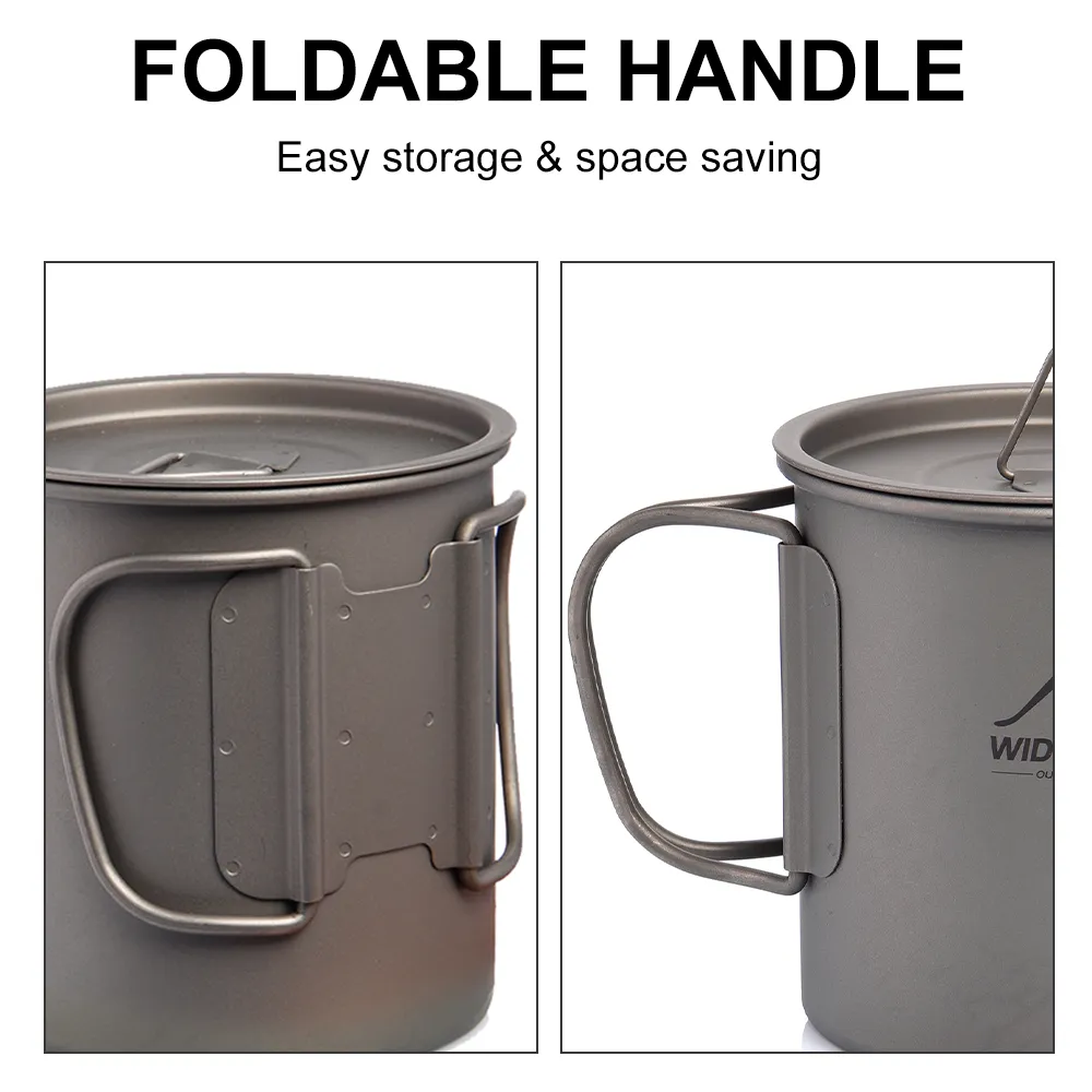 Widesea Camping Mug Titanium C - огляд і ціна Camping Cooking And Dining Set