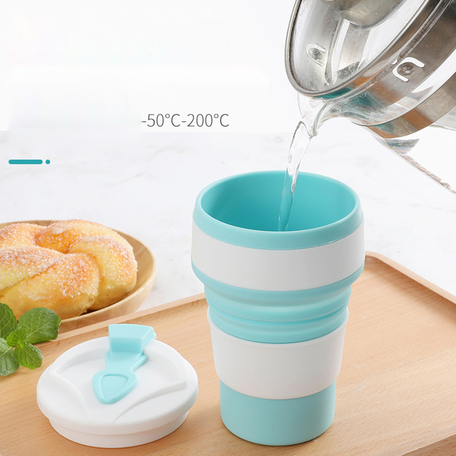 350ML Food-Grade Silicone Fold - огляд і ціна Camping Cooking Food