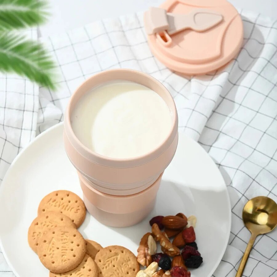 350ML Food-Grade Silicone Fold - огляд і ціна Camping Cooking Food