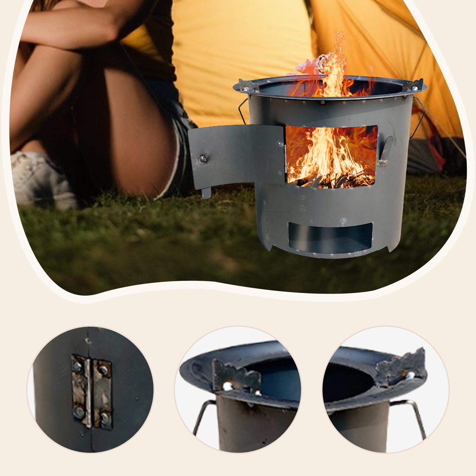 Wood Burning Furnace Cook over - огляд і ціна Camping Cooking Over Fire
