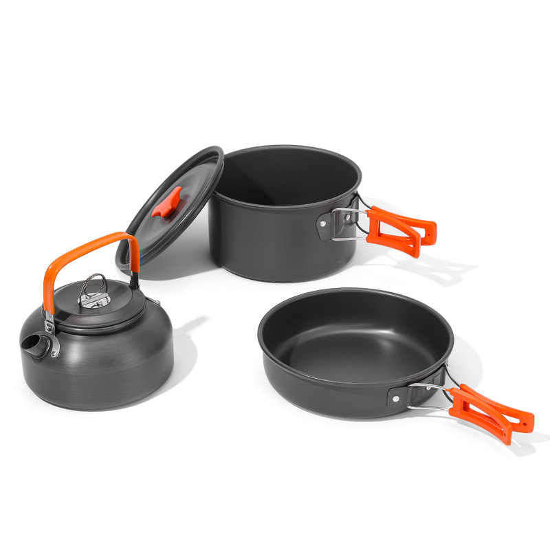 Outdoor Camping Cookware Set f - огляд і ціна Camping Cooking Set 2 Person