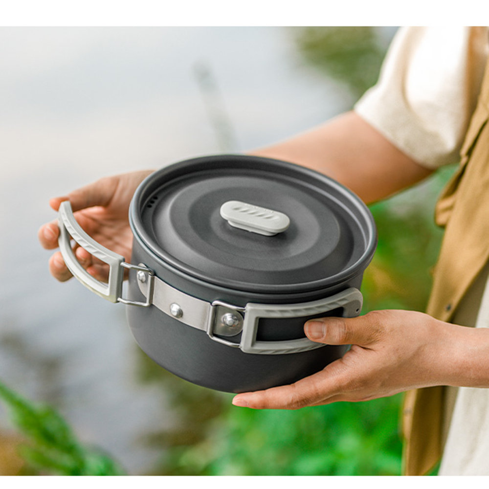 Naturehike Outdoor Pot Set,Cam - огляд і ціна Camping Cooking Set Stainless Steel