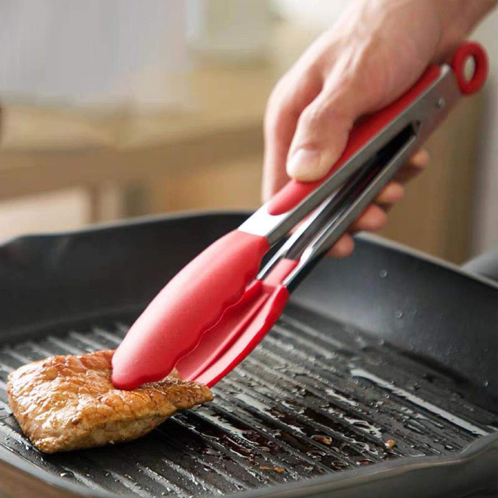 Cooking Tongs 3 Pieces Non-Sli - огляд і ціна Camping Cooking Tips